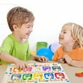 GARENAS Color and Number Maze Board Montessori Kids Learning