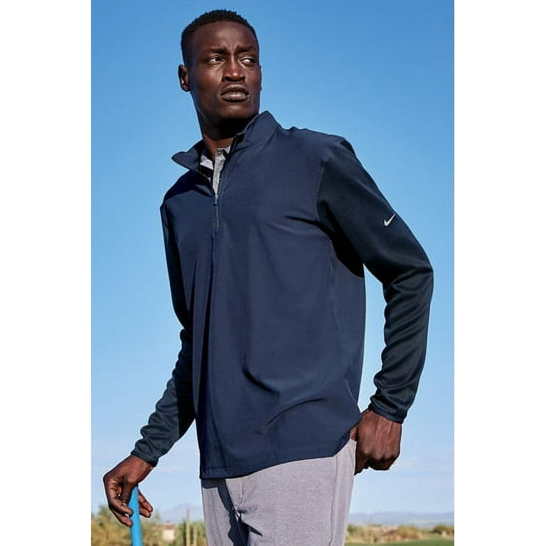 Nike Dri FIT Fabric Mix 1 2 Zip Cover Up 746102