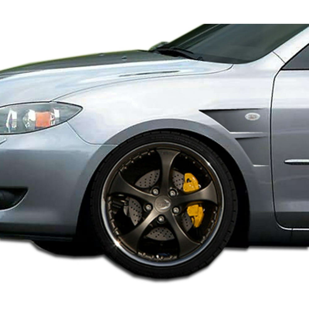 20042009 Mazda 3 4DR Duraflex GT Concept Fenders 2 Piece Walmart
