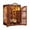 Multicolor-4, variant on Book Nook Kit DIY Miniature House Kit for Adults, Teens and Beginners, Dollhouse Library Tiny House 3D Wooden Puzzle, Birthday Gifts