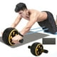 thumbnail image 1 of Accesorios deportivos, rodillo de rueda para abdominales, equipo de ejercicio en casa para hombres y mujeres, mango de espuma antideslizante, rodillera, fortalecedor muscular central, rueda de TPR par, 1 of 6