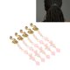 thumbnail image 2 of Joyería para rastas, 5 piezas de aleación para rastas de pelo, colgantes de rastas para el pelo, anillos de joyería para el pelo, valor excepcional, 2 of 8