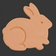thumbnail image 2 of Terracotta Brown Sugar Saver, Brown Sugar Keeper Disc to Maintain Food Moisture During Storage, Terracotta Brown Sugar Bear Softener Alternative (Bunny),F, 2 of 4