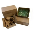 thumbnail image 4 of Unbranded Mailing, Packing, Shipping Cardboard, Corrugated Carton Boxes, 8x6x4 Inches, 100 Count, 4 of 5