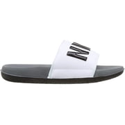 Nike Off Court Slide Sandal - Men's (10, White/Black/Grey)