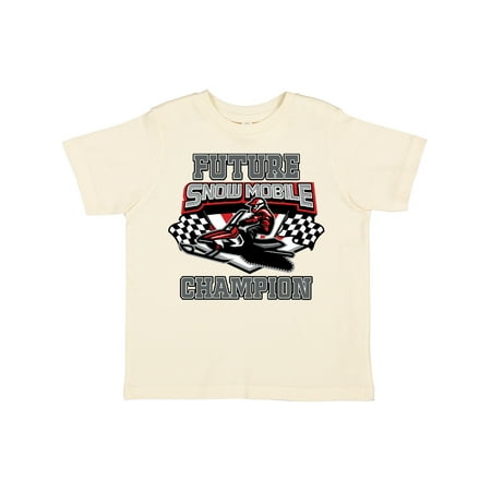 

Inktastic Future Snowmobile Champion Gift Toddler Boy or Toddler Girl T-Shirt