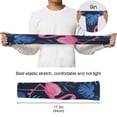 thumbnail image 6 of ALAZA Flamingo Summer Palm Leaves UV Sun Protection Arm Sleeves UPF 50+ Compression Cooling Sleeve 1 Pair, 6 of 7