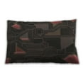 thumbnail image 1 of Ahgly Company Indoor Rectangular Patterned Lumbar Throw Pillow, 13 inch by 19 inch, 1 of 5