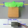 thumbnail image 2 of Mini Wind Turbine Motor Blade W/Bulb DIY Kit Power Alternative Energy Generator, 2 of 5