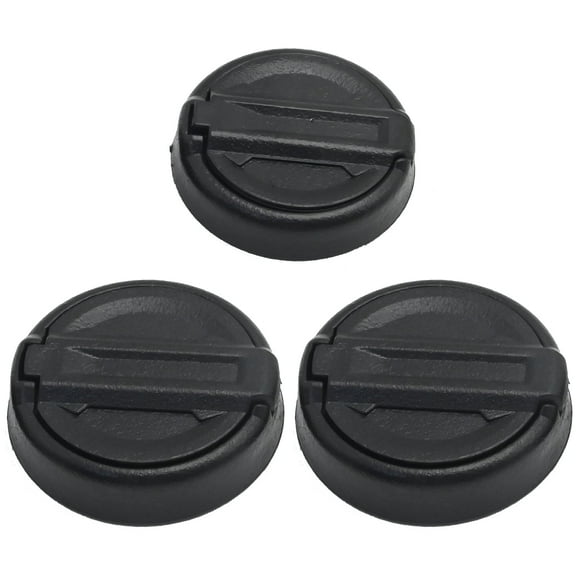 Anxingo 3 Pcs Keyhole Covers, Replacement for Jeep Wrangler (JL) 2018-2024, Replacement for Gladiator (JT) 2018 2019 2020 2021 2022 2023 2024 Replace MHG039