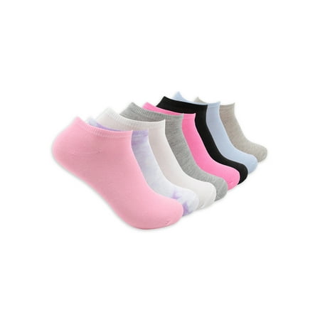 Betsey Johnson Women's Basic Low-Cut Socks, No-Show Liner Socks, 10 Pack