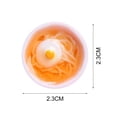 thumbnail image 5 of Dserhfy 5Pcs/Set Miniature Food Lifelike Waterproof Mini Doll House Miniature Food Set for Home, 5 of 8