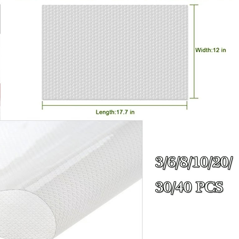 16 Pcs Refrigerator Liners Mats Washable, Refrigerator Mats Liner  Waterproof Oilproof, Shinywear Fridge Liners for Shelves, Cover Pads for  Freezer