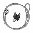 thumbnail image 2 of Candado de Seguridad Brobotix de 2 llaves, 1.2m. Color Gris. Brobotix 235497, 2 of 5
