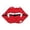 Red, variant on TIELUTT Orange Pumpkin Red Lips Bathroom Mat Cute Circular Absorbent Bathtub Rug Carpet Throw Pillows and Blankets Throw Blankets for Bedroom Long Hair Rugs for Bedroom Knit Bed Blanket