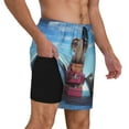 thumbnail image 3 of Haiem Elephant Sits Men'S Quick-Dry Swim Trunks: Comfortable Beach Shorts With Mesh Lining And Pockets - Ideal For Swimming And Sunbathing Large, 3 of 9