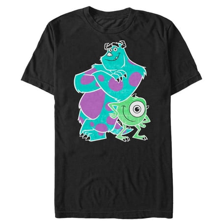 Monsters Inc Men's Sulley Mike Buds T-Shirt