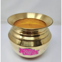 Brass pooja lota, kalash lota for festival puja, home temple