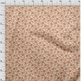thumbnail image 4 of oneOone Cotton Poplin Light Beige Fabric Floral Silhouette Diy Clothing Quilting Fabric Print Fabric By Yard 56 Inch Wide, 4 of 4