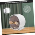 thumbnail image 5 of Roll Box Toilet Phone Holders Hand Tissue Holder Toilet Paper Holder Stand No Punching Paper Container White Roll Holder, 5 of 5