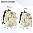 thumbnail image 3 of Naloa American Monuments Canvas Backpack for Men Women Rucksack Casual Travel Daypack College Tote Satchel Bookbag for Teens-Small, 3 of 7