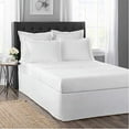 thumbnail image 3 of Todays Home  Levinsohn Basic Cotton Rich 200TC Tailored 14 in. Bed Skirt  White - Twin XL, 3 of 8