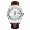thumbnail image 1 of 【START】Men's Watch Luminous Scale Dial Automatic Mechanical Watch Waterproof Watch Calendar Function Butterfly Buckle Strap, 1 of 15