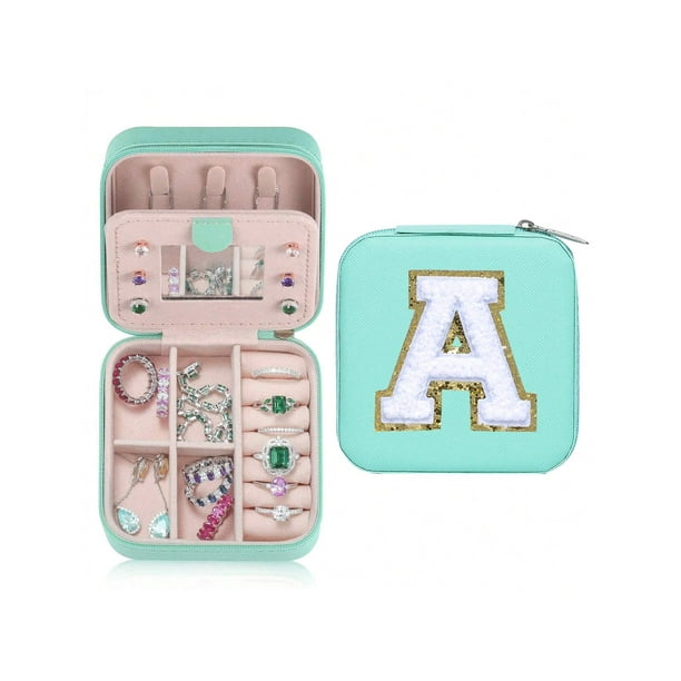 Personalized travel jewelry case sale