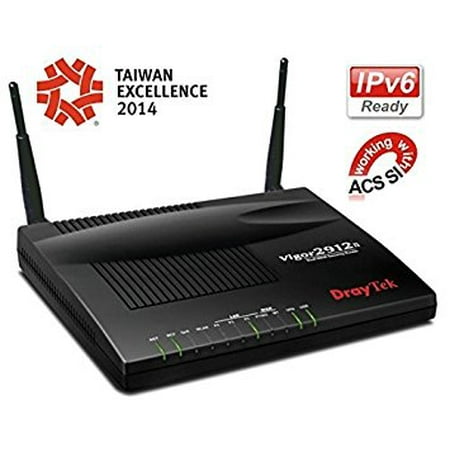 DrayTek Vigor2912n Dual WAN router for teleworkers and small (Best Dual Wan Router For Small Business)