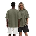 thumbnail image 6 of Sundazz Oversized T Shirts for Women Cotton Vintage Acid Wash Tees Baggy Shirts Trendy Casual Tops, 6 of 9