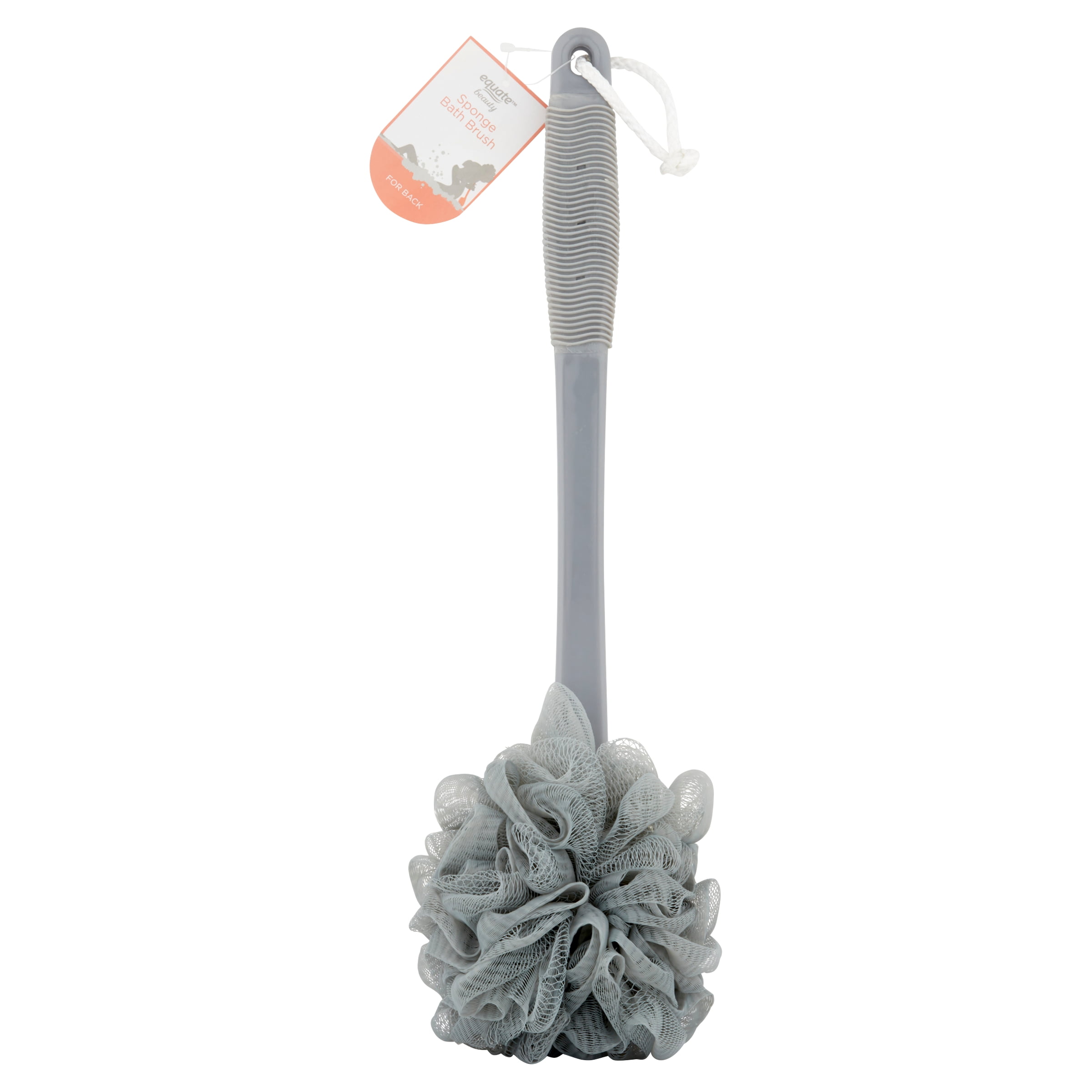 Equate Beauty Bath & Shower Loofah Brush for Back & Body, Cleansing, Color May Vary, 1 Count