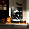 thumbnail image 3 of Dark Academia Decor, Gothic Canvas Wall Art, Victorian Goth Wall Dceror Paintings, Creepy Moody Skull and Butterfly Posters Prints for Living Room Bedroom Bathroom Gallery（Only canvas）, 3 of 6