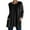 Black, variant on Basic Long Sleeve Shirts For Women Solid Color T Shirt Casual Loose Crew Neck Print Tunic Tops Fall Basic Blouses Vacation Clothes Black L