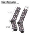 thumbnail image 2 of Vsdgher Colorful Paws Of Dog Knee Socks, High Socks Long Stretchy Sock Women Knee High Stocking, Long Socks for Women, 2 of 6
