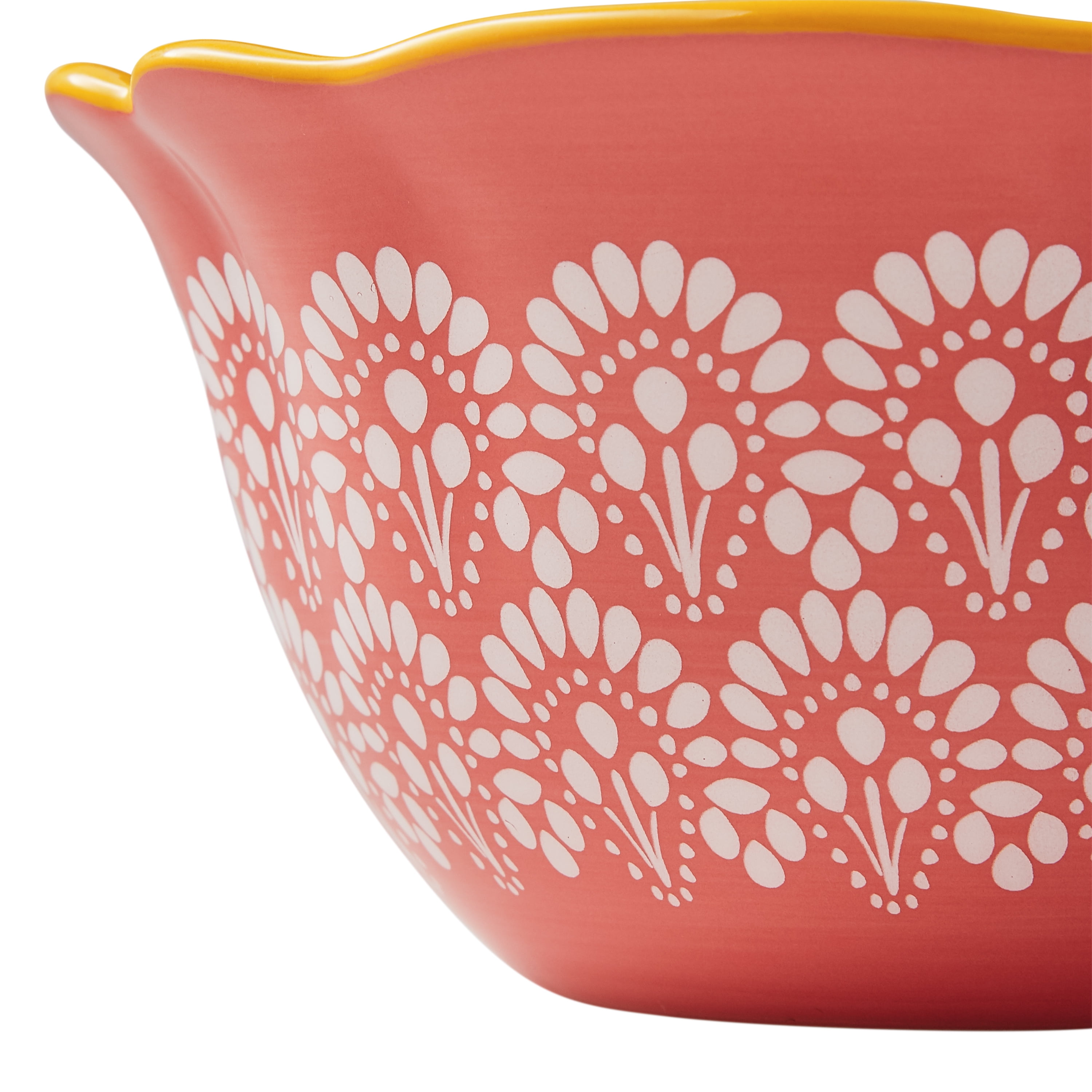 The Pioneer Woman Betsy 3-Wick Outdoor Citronella Candle, Pink