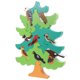 thumbnail image 1 of ColoMX 1 Conjunto de pájaros de dibujos animados Árbol Puzzle Bloques Niños Puzzle DIY Juguete Niños Bloques, 1 of 7