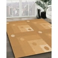 thumbnail image 3 of Ahgly Company Machine Washable Indoor Rectangle Transitional Orange Area Rugs, 5' x 7', 3 of 7