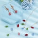 thumbnail image 5 of 24 colgantes de resina de uva en 4 colores, dijes de frutas de resina, dijes de uva frambuesa 3D, cuentas colgantes con forma de fruta con lazo, 5 of 6