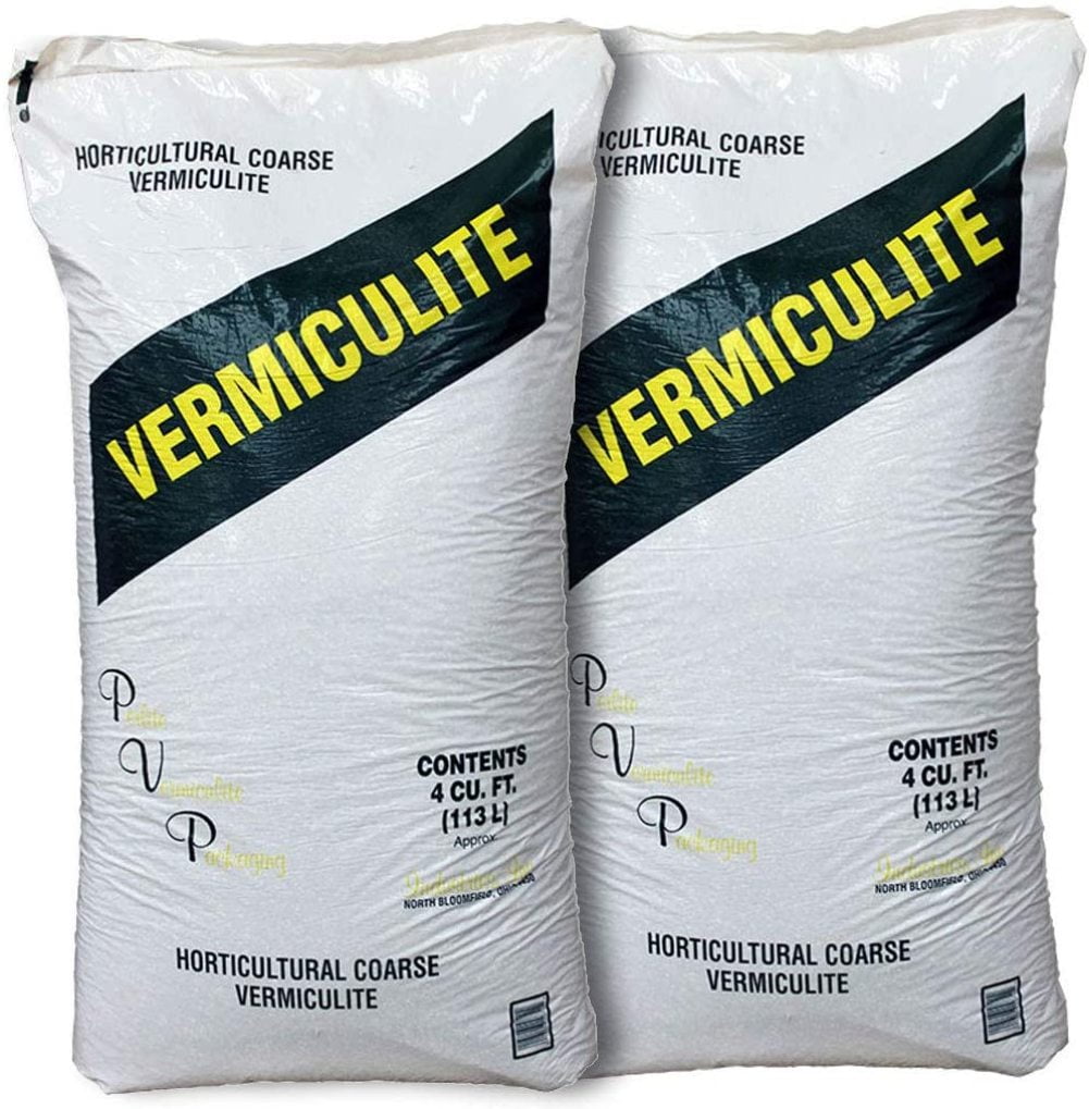 "Coarse Vermiculite, 2 PK, 4 Cubic Foot Bag Each"