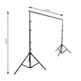 thumbnail image 3 of Efavormart 12ft x12ft Heavy Duty Pipe and Drape Kit Wedding Photography Backdrop Stand, 3 of 11
