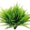 thumbnail image 1 of Arbustos artificiales de plantas de helecho de Boston, arbustos de plantas de imitación, vegetación resistente a los rayos UV para el hogar, oficina, jardín, decoración interior y exterior Sincero Hogar, 1 of 6