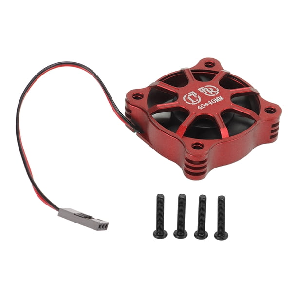 Ventilador de refrigeración del motor, ventilador de refrigeración del motor Ventilador RC de aluminio Ventilador de refrigeración ESC del coche RC construido para profesionales