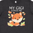 thumbnail image 4 of Inktastic My Gigi Loves Me- Little Fox Youth T-Shirt, 4 of 5