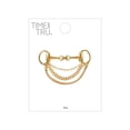 thumbnail image 4 of Time and Tru Goldtone Horse Bit Brooch, 1 Piece, 4 of 5