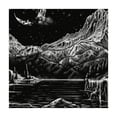 thumbnail image 4 of Acheng Mountain Lake Trees Square Tablecloth Waterproof Resistant Fabric 100% Polyester Fiber 52*52, 4 of 8