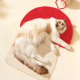 thumbnail image 4 of Popular! Mush Room Shaped Sisal Cat Scratching Mat Anti-Scratch Board Hangable Cat Scratching Board Pet Toy, 4 of 5