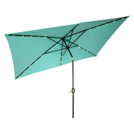 Trademark Innovations 10 Tilt Crank Market Patio Umbrella Tan Brickseek