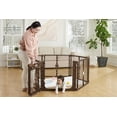 thumbnail image 4 of Regalo Plastic 192-Inch Super Wide Adjustable Baby Gate and Play Yard with Door, Award Winning Brand, 2-in-1, Bonus Kit, Includes 4 Pack of Wall Mounts, 4 of 5
