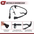 thumbnail image 4 of Unique Bargains ABS Wheel Speed Sensor ABS Sensor Anti-lock Braking System Sensor No.47510TBAA02 for Honda Civic 2016-2021 1 Pc Rear Right, 4 of 7