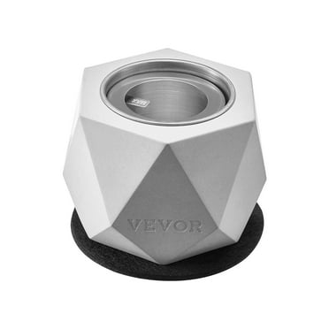 VEVOR Tabletop Fire Pit Bowl, Concrete Indoor/Outdoor Fireplace for Patio, Modern Smokeless Mini Fire Pit